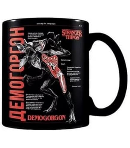 Stranger Things (Anatomy Of A Demogorgon) Heat Change Mug