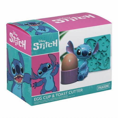 Lilo & Stitch – Stitch Egg Cup and Toast Cutter Set