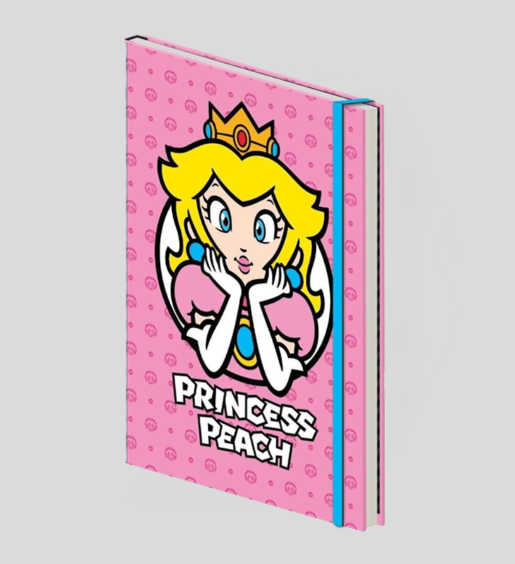 PCMerch Super Mario - Peach Premium Σημειωματάριο A5