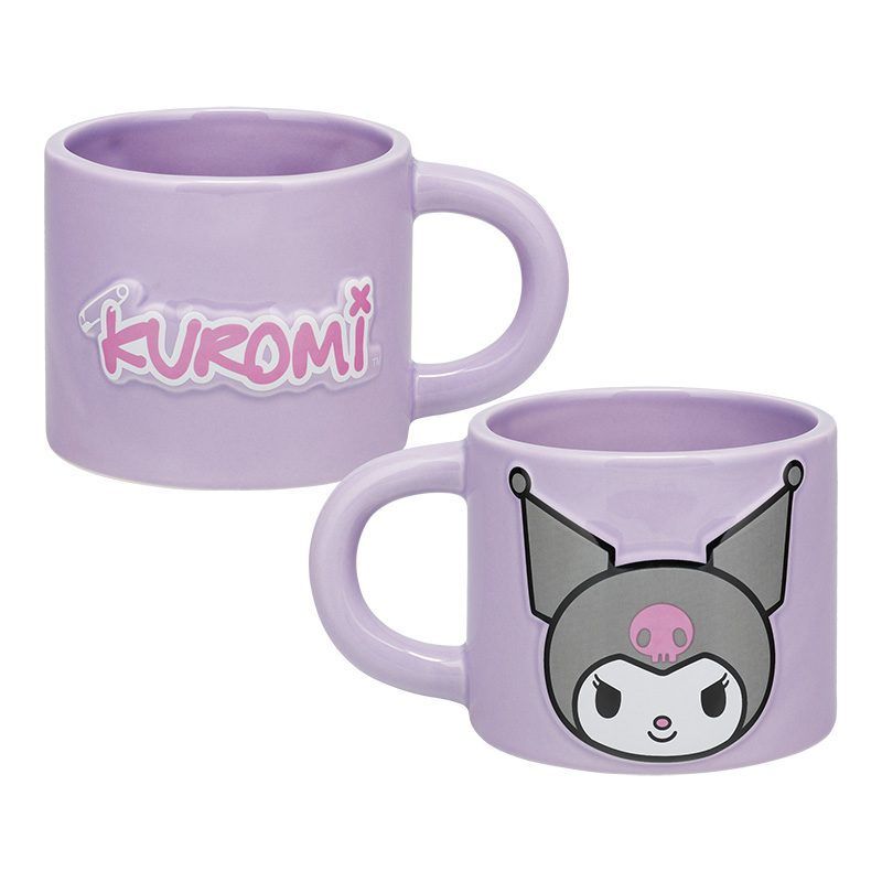 Hello Kitty Kuromi Embossed Mug