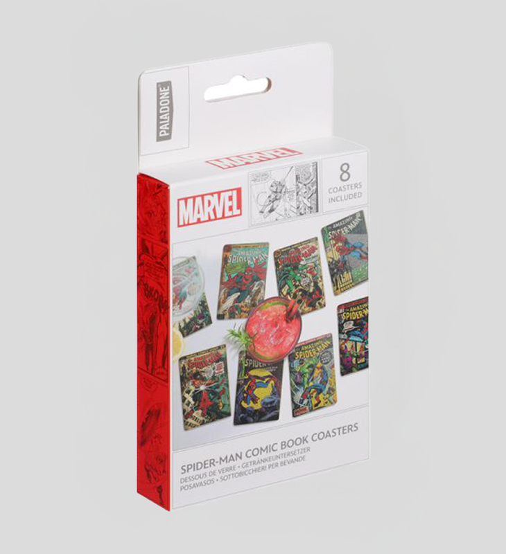 Spider-Man Comic Book Coasters