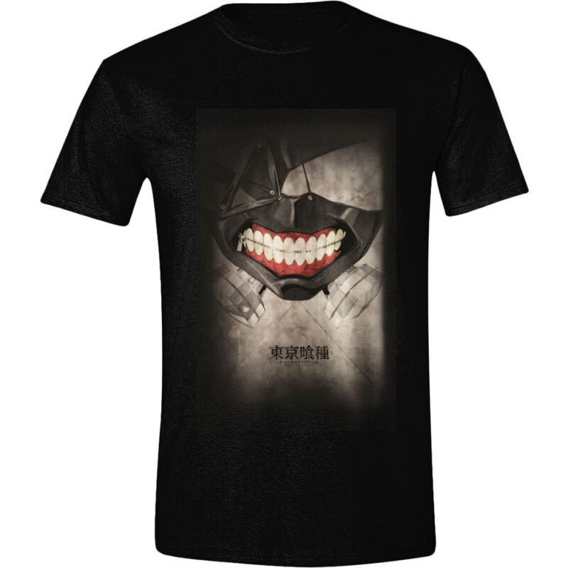 Tokyo Ghoul - Masking Smiles Men T-Shirt - Black - XX-Large