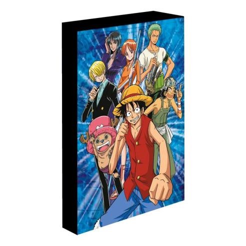 One Piece - Luffy With Friends Luminous Canvas 40X30 Cm