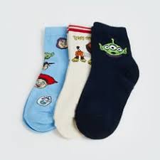 Socks Pack Short 2 Pieces Toy Story Size 36/43