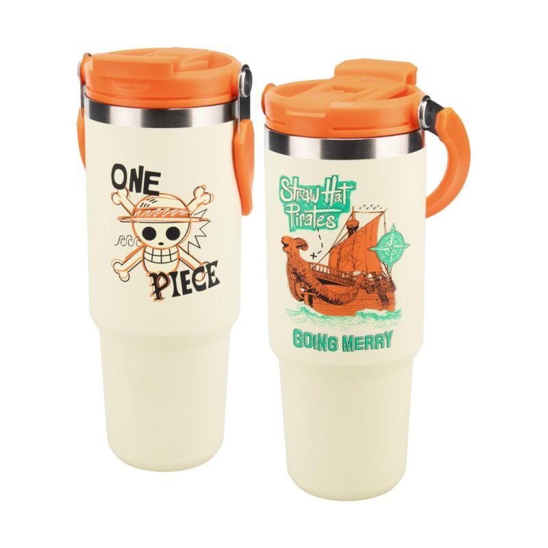 One Piece - 900Ml Insulated Cup With Top Handle