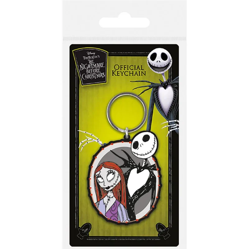 The Nightmare Before Christmas (Jack & Sally) Pvc Keychain